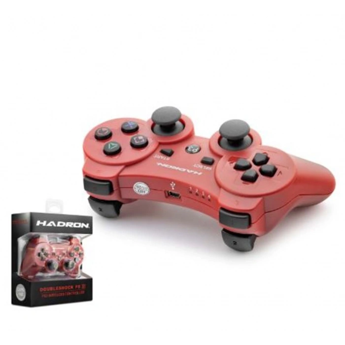 Hadron Hd325k Ps3 Uyumlu Kablosuz Bluetooth Gamepad Oyun Kolu Doubleshock Iıı - Kırmızı