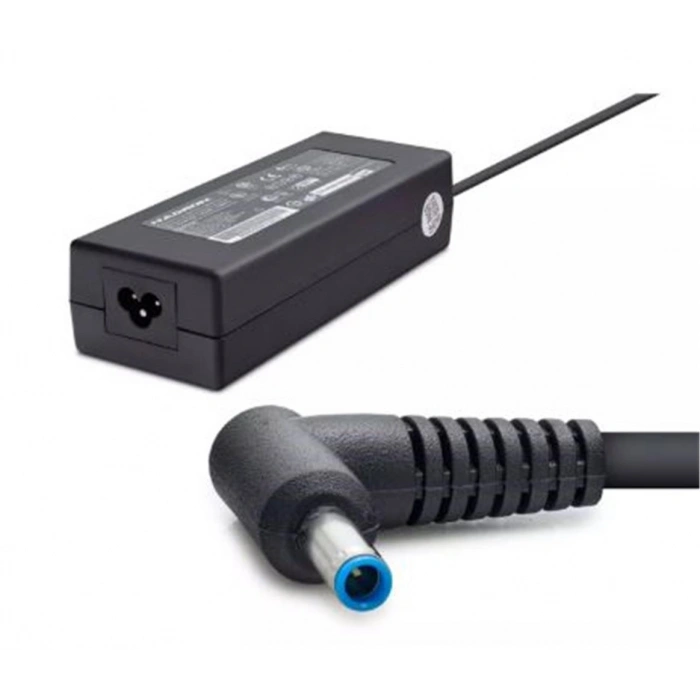 Hadron Hd8819 Hp - Dell Uyumlu 19.5v 6.15a 120w Laptop Adaptörü (4.5 X 3.0 Mm Mavi İnce Uç) Siyah