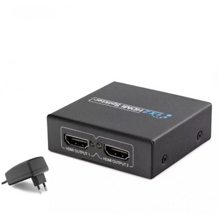 Hadron Hdx1284 2 Port Hdmi Splitter 1.4V 1080P 3D 1-In 2-Out Siyah