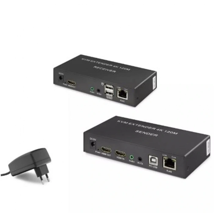 Hadron Hdx1306 120m  Hdmi Kvm 1080p Full Hd Extender Siyah