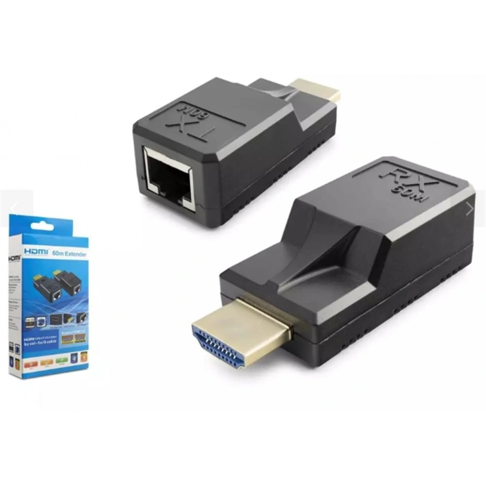Hadron Hdx1375 60mt Hdmi Extender Siyah Mini (type-c Port)