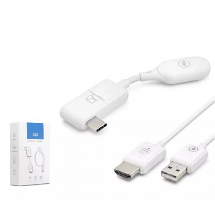 Hadron Hdx1390 Type-c To Hdmı – Type-c’den Hdmı’a Kablosuz Görüntü & Ses Aktarım Seti Beyaz