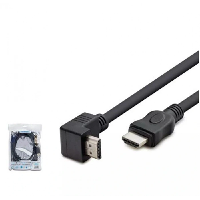 Hadron Hdx2016 Hdmi Kablo Pvc L Tip 1.5m Siyah