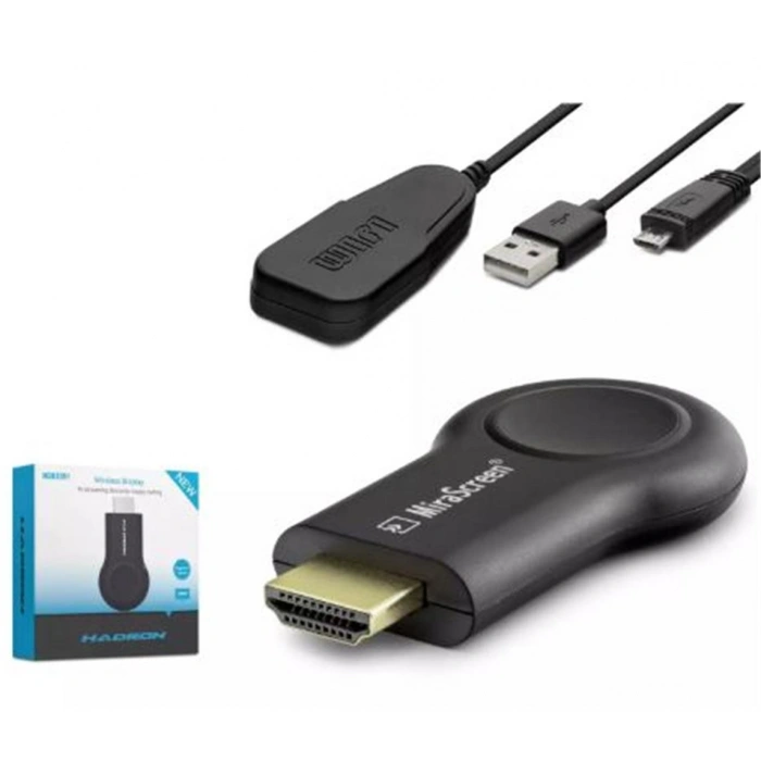 Hadron Hdx2351 Hdmı Kablosuz Görüntü Aktarım Cihazı Display Android - İos - Windows - Macos - Siyah