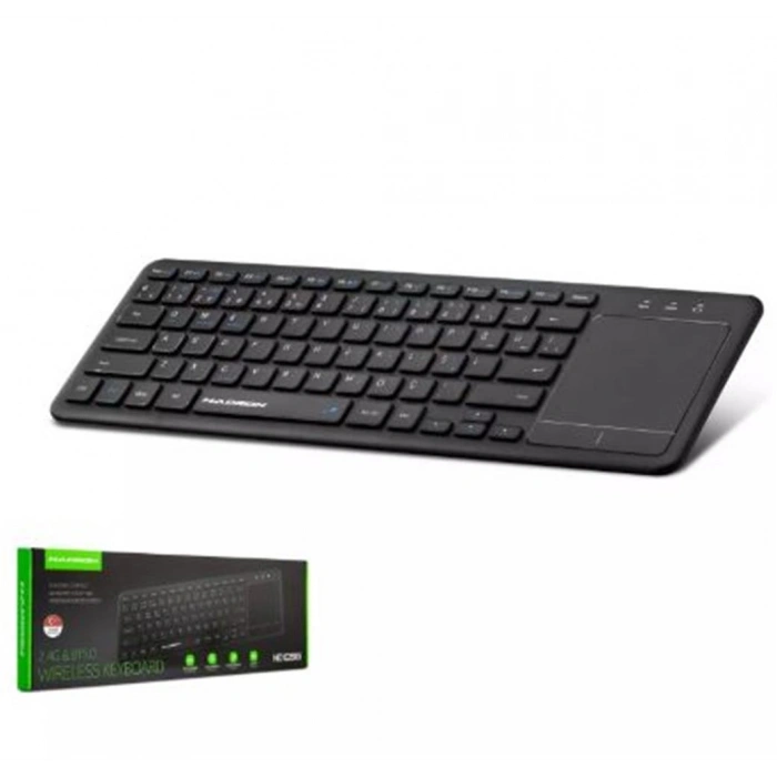 Hadron Hdx2505 Bluetooth + Wıreless Klavye + Touch Pad Q Siyah