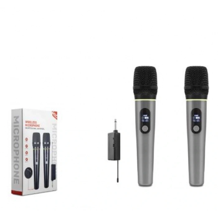 Hadron HDX2791G Gri  Kablosuz (WIRELESS) 2Lİ Mikrofon