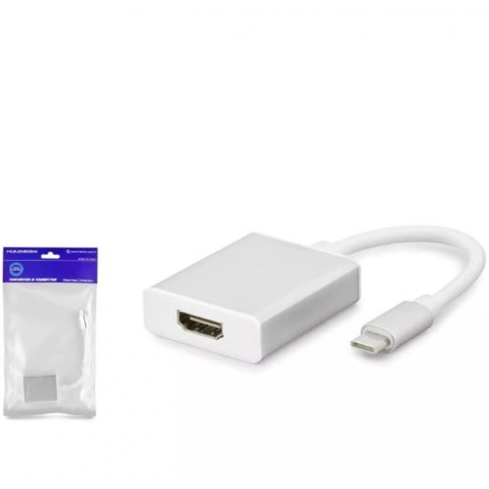HADRON HDX7760 TYPE-C (M) TO HDMI (F) ADAPTÖR BEYAZ