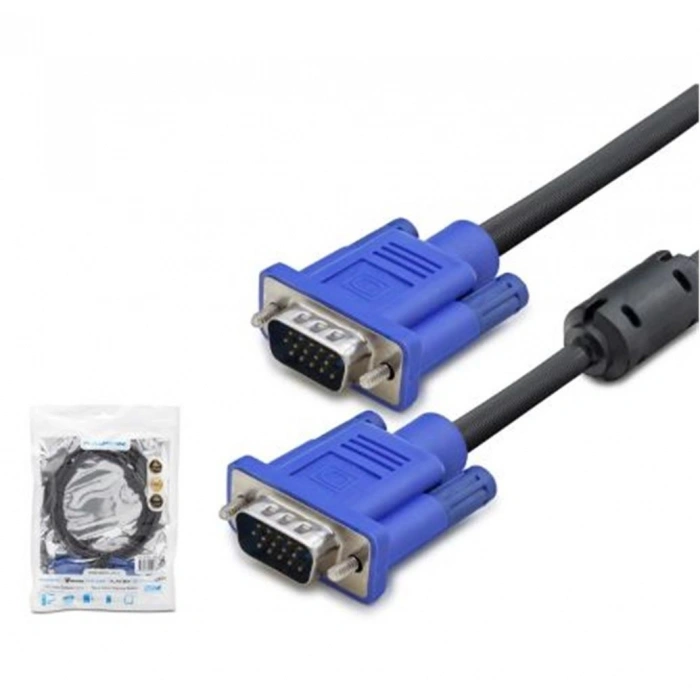 Hadron Hdx7785 Vga Kablo Od 7.3 Mm A Kalite 15 M - Siyah Mav