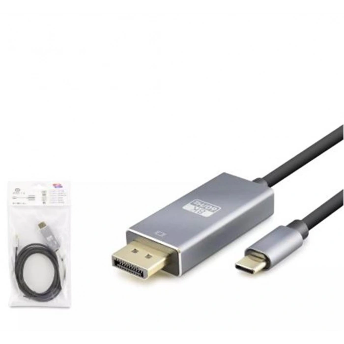 Hadron Hdx7859 Type-c To Dısplay Kablo 8k 60hz Pvc 1.8m Siyah