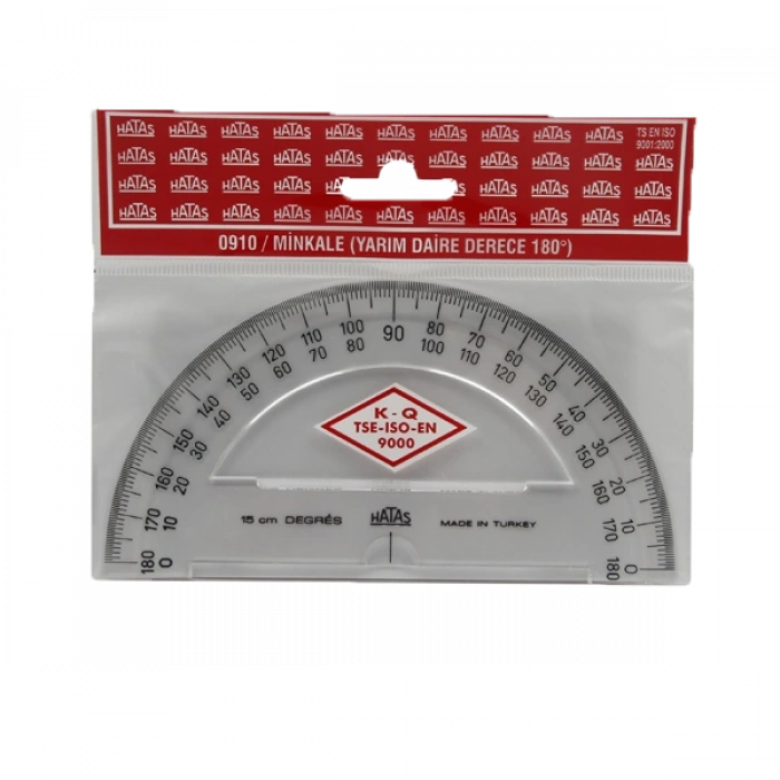 Hatas Minkale Plastik 180 Derece 15 Cm 0910