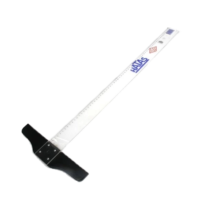 Hatas T Cetvel Mika Tekniker Plastik 65 CM 1020