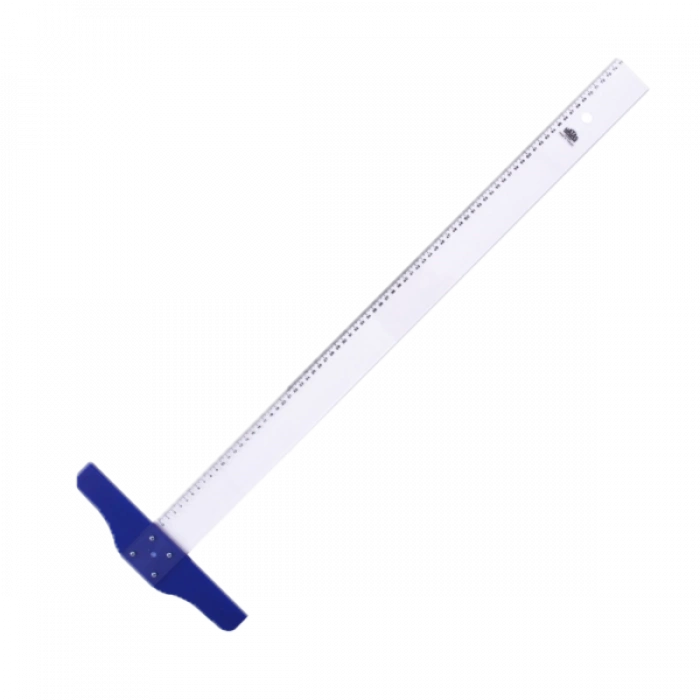 Hatas T Cetvel Mika Tekniker Plastik 75 CM 1030