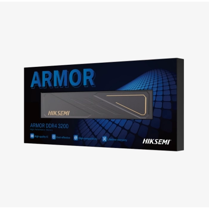 HIKSEMI ARMOR Purple, HSC416U32Z2, 16GB, DDR4, 3200Mhz, CL22, XMP 2.0, Soğutuculu, Desktop, Gaming RAM