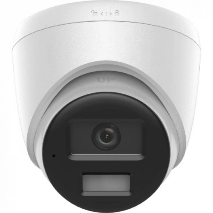 HIKVISION DS-2CD1343G2-LIUF 4Mpix, 2,8mm Lens, H265+, 30Mt Gece Görüşü, Hybrid Light, PoE, Mikrofonlu Dome IP Kamera