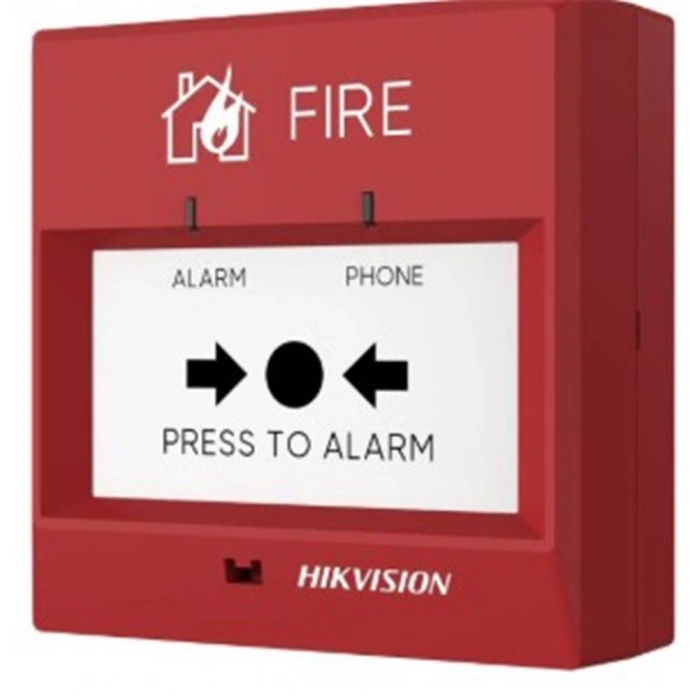 Hikvision Hf-cmp1 Konvansiyonel Yangın Alarm Butonu,tekrar Kurulabilir