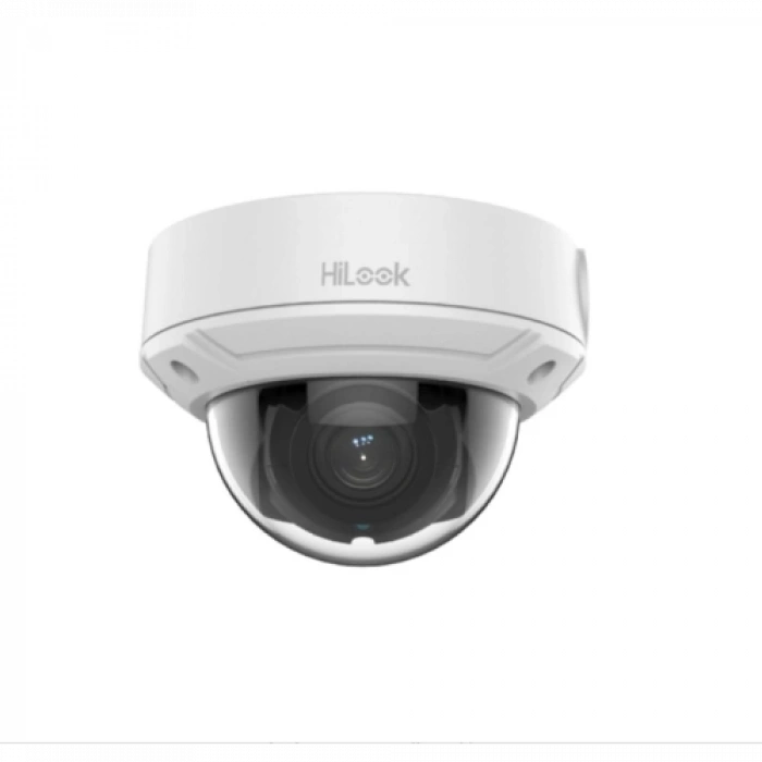 HILOOK IPC-D620H-Z, 2Mpix, 2,8-12mm Motorize Lens, H265+, 30Mt Gece Görüşü, PoE, IP67, IK10, Dome, IP Kamera