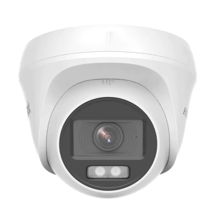 HILOOK THC-T127-LPS, 2Mpix, 2.8mm Lens, 20Mt Gece Görüşü, Dual Light, Dahili Mikrofon, Dome Kamera