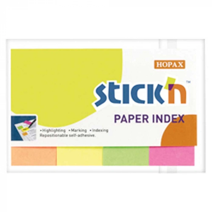 Hopax Stıckn İndeks 200 Yp 50x20 Neon 4 Renk 21205