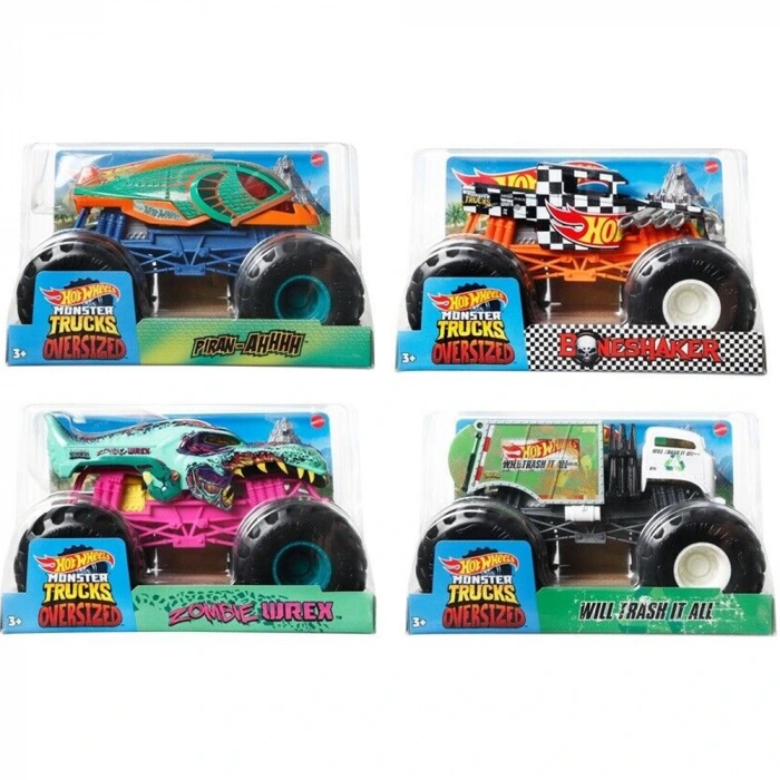 Hot Wheels Monster Trucks Arabalar (1:24)