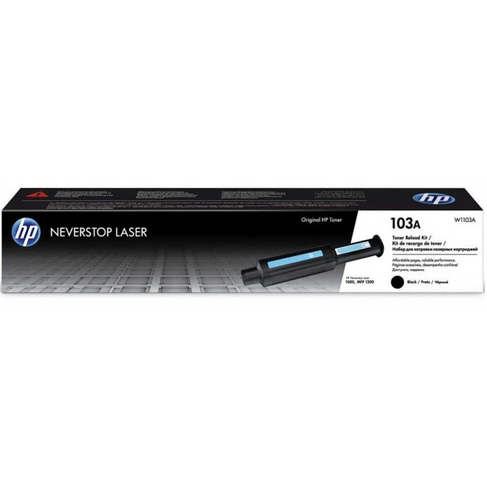 Hp 103a Black Siyah 2.500 Sayfa Neverstop Tanklı Yazıcı Toneri W1103a