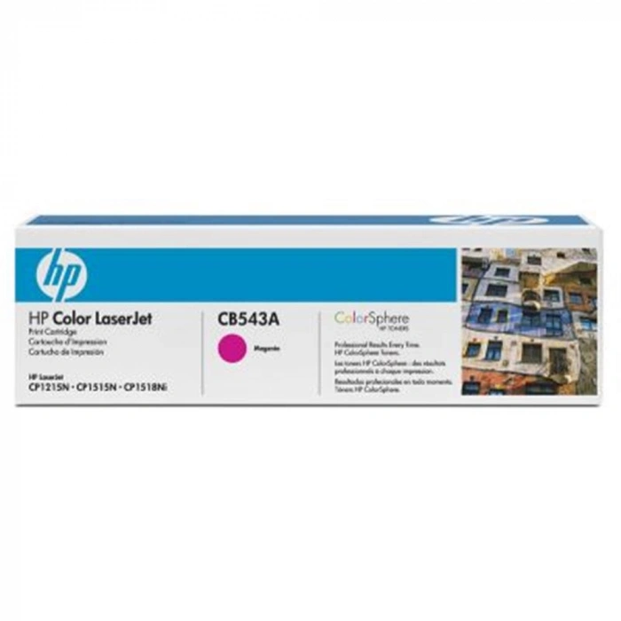 Hp 125a Magenta Kırmızı 1.400 Sayfa Toner Cb543a