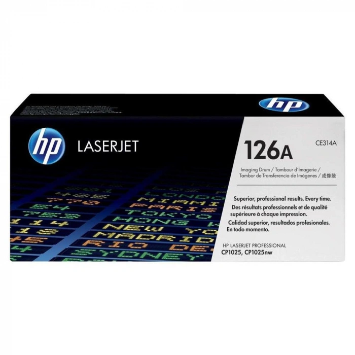 Hp 126a Siyah 12.000 Sayfa Renkli 7.000 Sayfa Görüntüleme Drumı