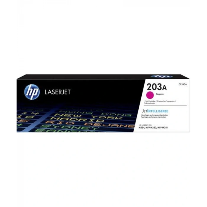 Hp 203a Magenta Kırmızı 1.300 Sayfa Toner Cf543a