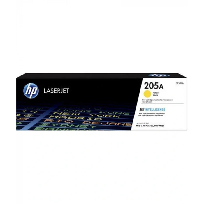 Hp 205a Yellow Sarı 900 Sayfa Toner Cf532a