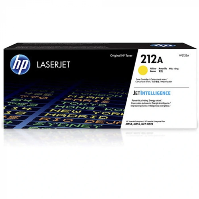 Hp 212a Yellow Sarı 4.500 Sayfa Toner W2122a