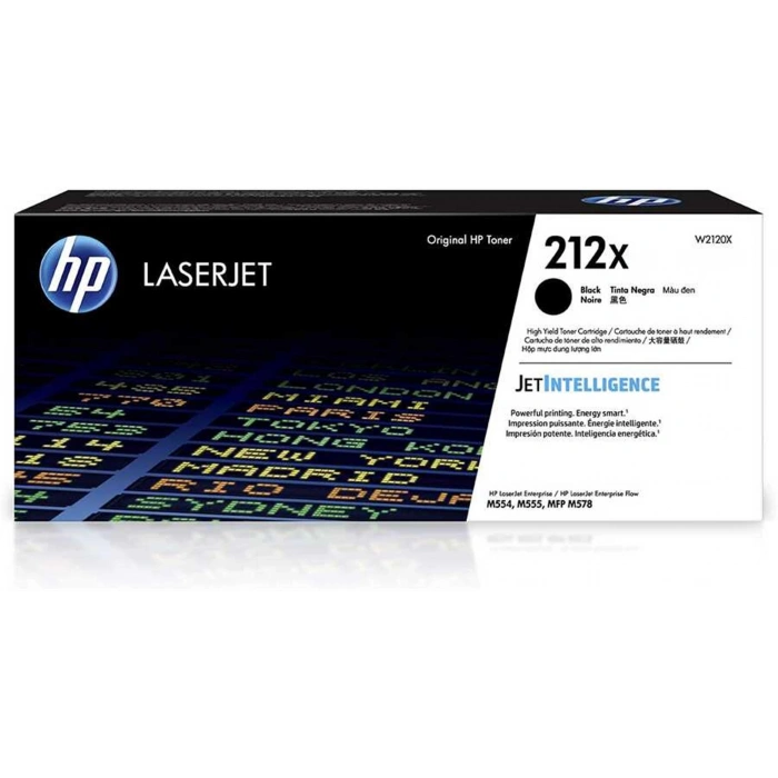 Hp 212x Black Siyah Yüksek Kapasite Toner W2120x