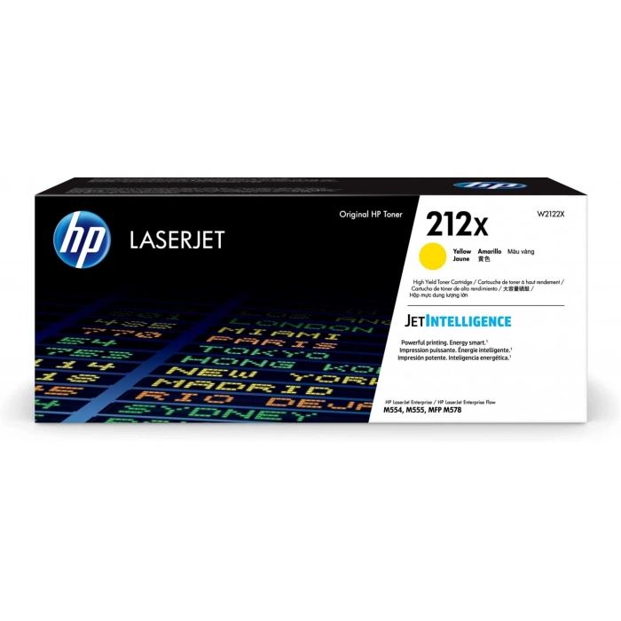 Hp 212x Yellow Yüksek Kapasite Toner W2122x