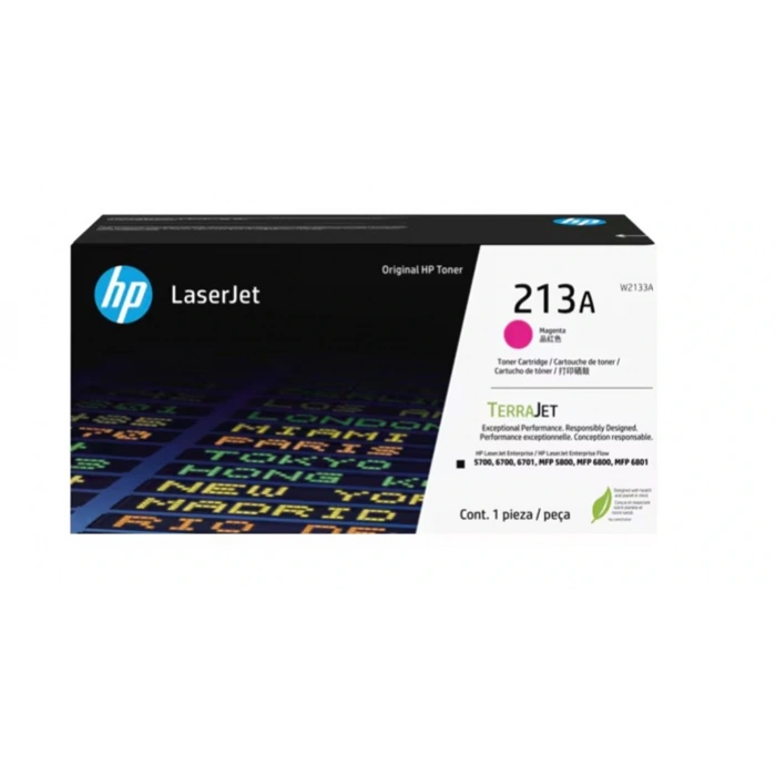 Hp 213a Magenta Kırmızı 3.000 Sayfa Toner W2133a