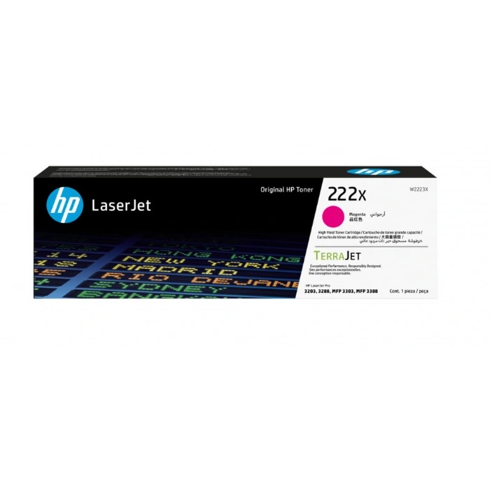 Hp 222x Magenta Kırmızı 2.500 Sayfa Toner W2223x