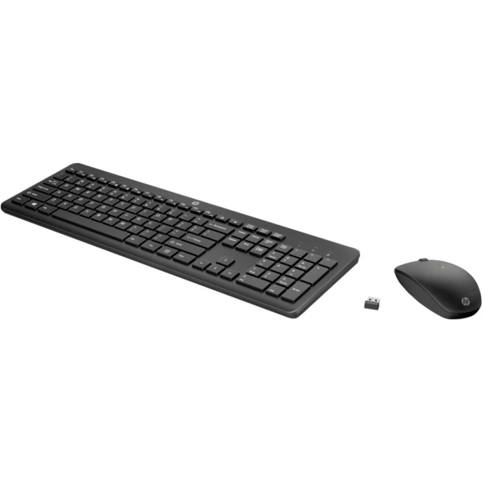 Hp 230 18h24aa Kablosuz Klavye+ Mouse Set 2.4ghz (2 X Aaa Keyboard; 1 X Aa Mouse) Siyah