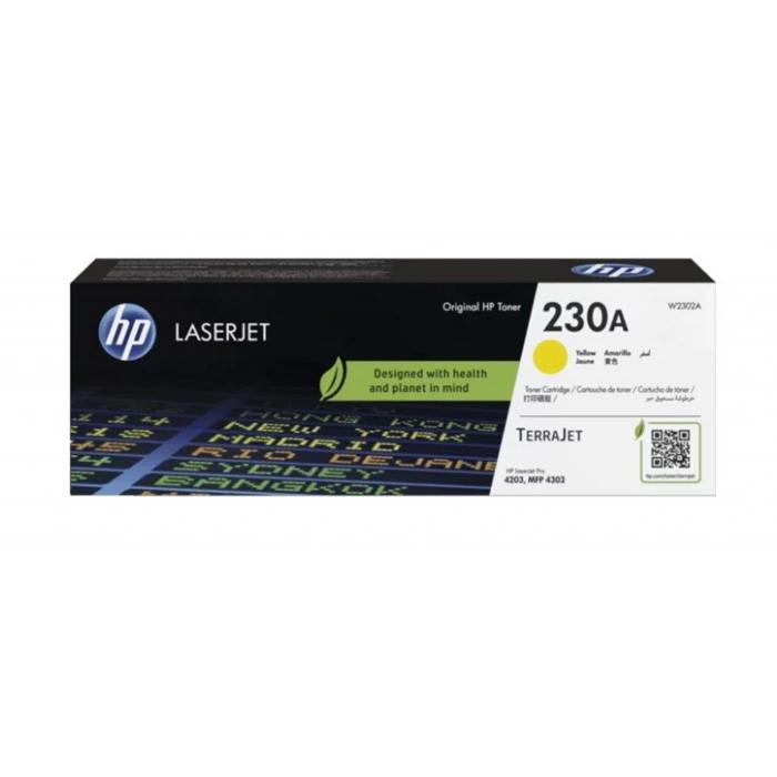 Hp 230a Yellow Sarı 1.800 Sayfa Toner W2302a