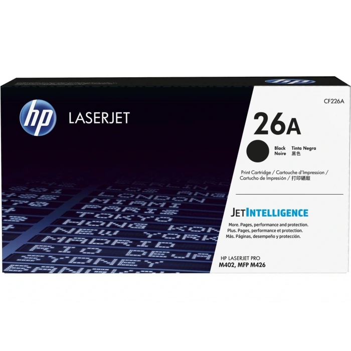Hp 26a Black Siyah 3.100 Sayfa Toner Cf226a