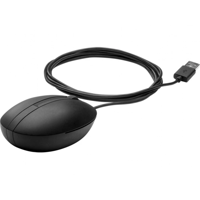 Hp 320m 9va80aa 1200dpı Siyah Usb Kablolu Mouse Kablo Uzunluğu 1,8mt