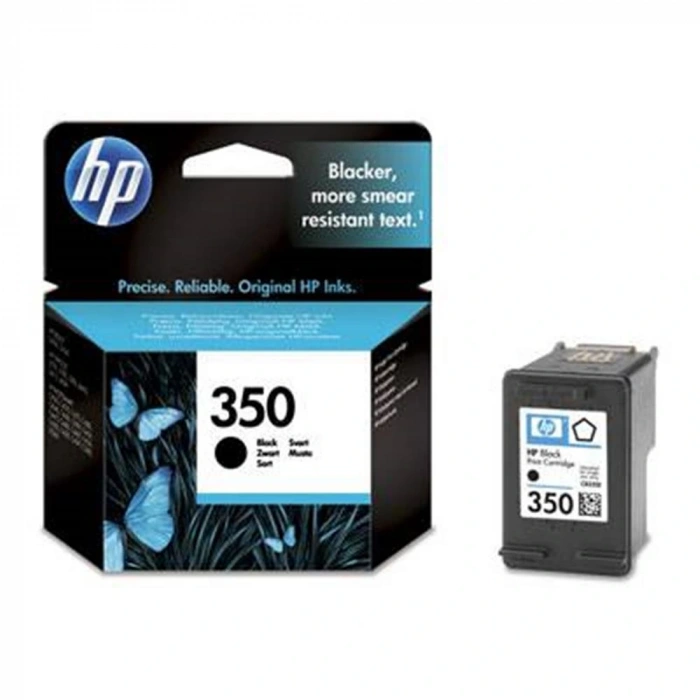 Hp 350 Black Siyah Kartuş Cb335ee