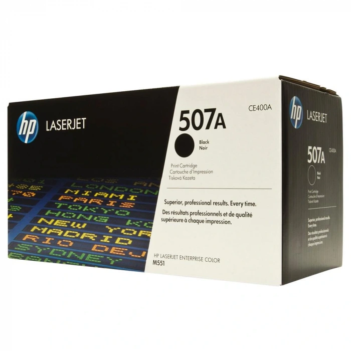 Hp 507a Black Siyah 5.500 Sayfa Toner Ce400a