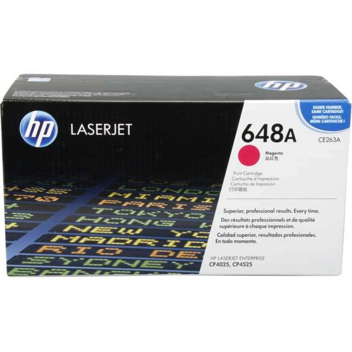 Hp 648a Magenta Kırmızı 11.000 Sayfa Toner Ce263a
