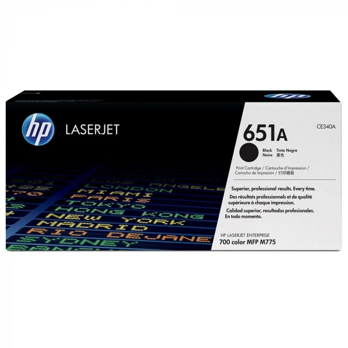Hp 651a Black Siyah  13.000 Sayfa Toner Ce340a