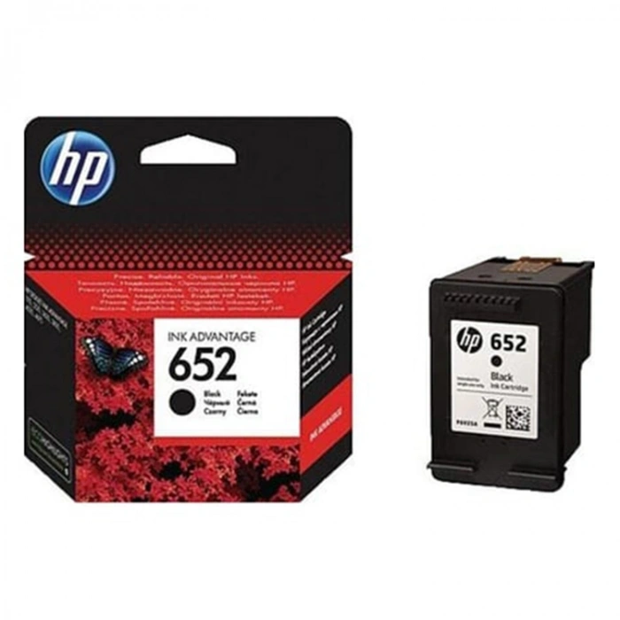 Hp 652 Black Siyah Kartuş F6v25ae