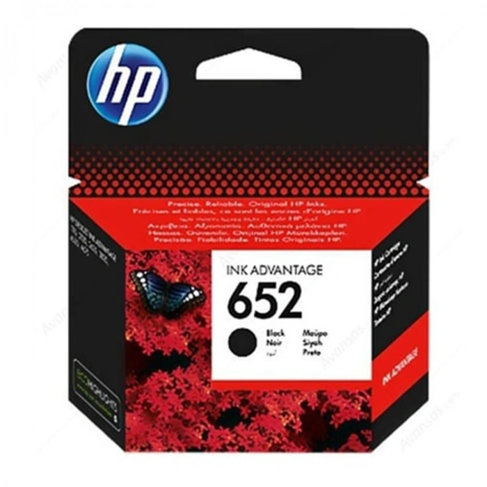 Hp 652 Black Siyah Kartuş F6v25ae