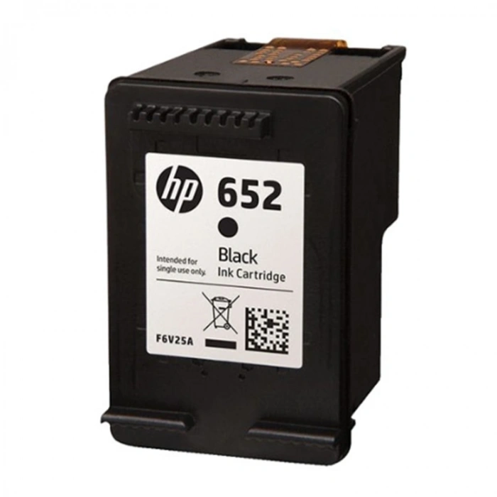 Hp 652 Black Siyah Kartuş F6v25ae