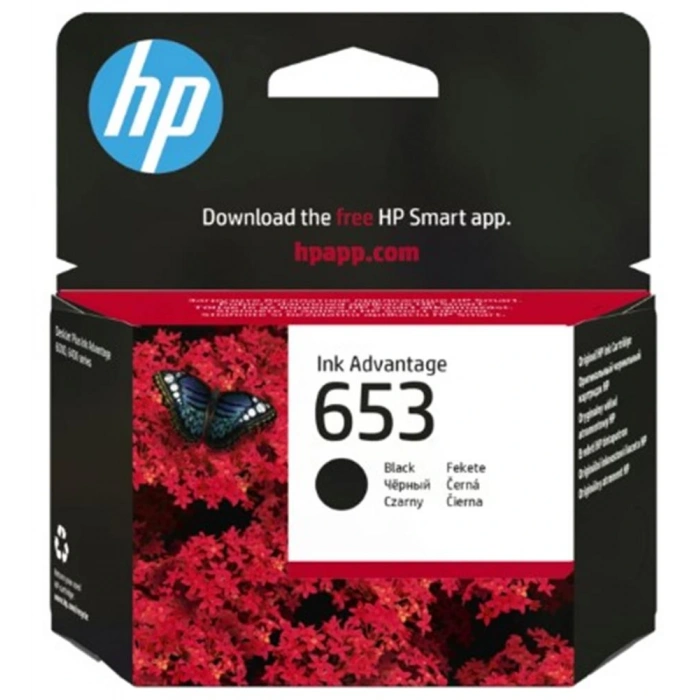 Hp 653 Black Siyah Kartuş 3ym75ae