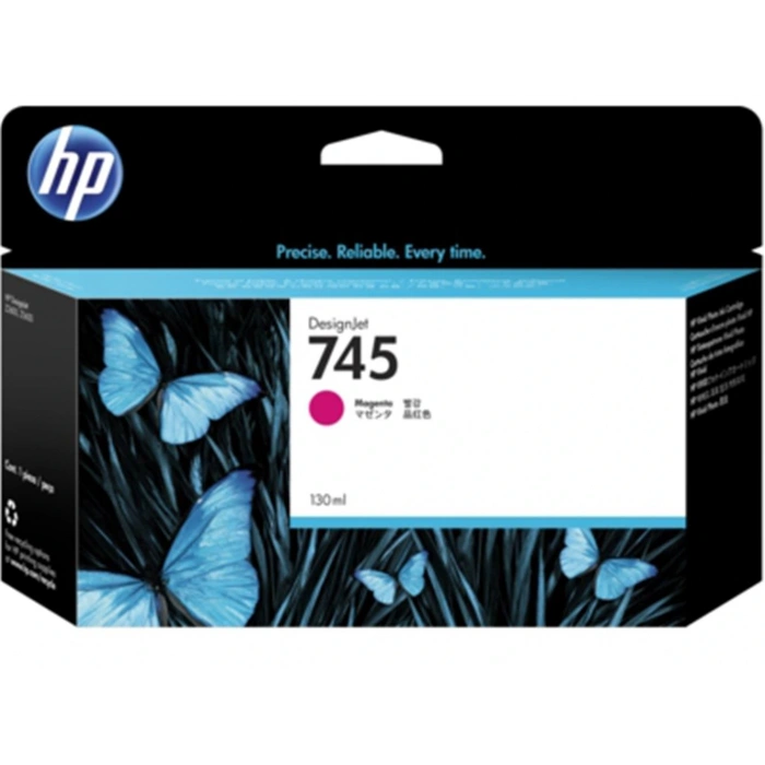 Hp 745 Magenta Kırmızı 130ml Plotter Kartuşu F9j95a