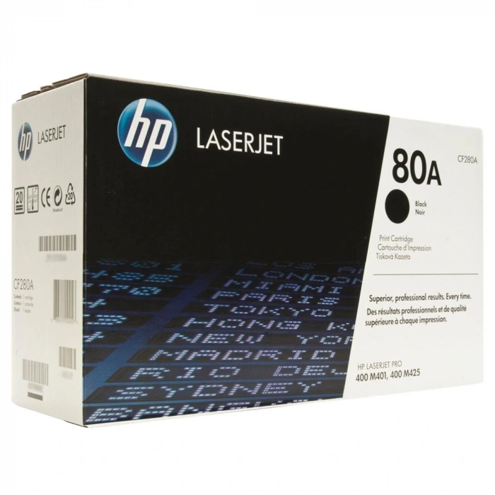 Hp 80a Black Siyah 2.700 Sayfa Toner Cf280a
