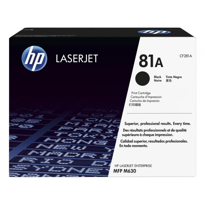 Hp 81a Black Siyah 10.000 Sayfa Toner Cf281a