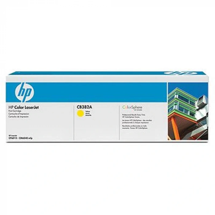 Hp 824a Yellow Sarı 21.000 Sayfa Toner Cb382a