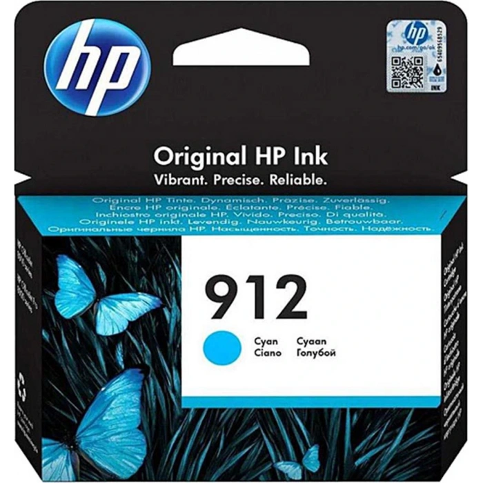 Hp 912 Cyan Mavi Kartuş 3yl77a